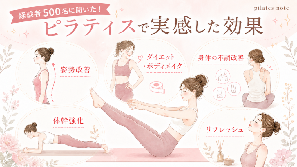 ピラティスで実感した効果